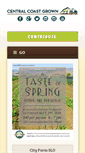 Mobile Screenshot of centralcoastgrown.org